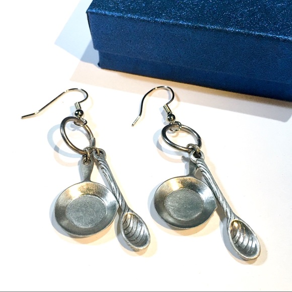 Best Gift Earrings jewelery for cook lovers chef - Picture 3 of 4